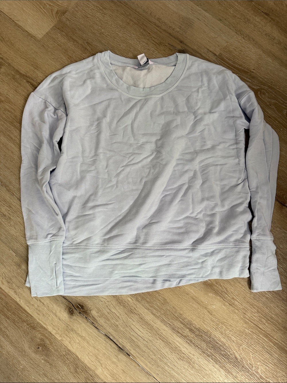 Athleta Pale Blue Crewneck Pullover
